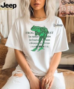 Frog knows best frog shirt