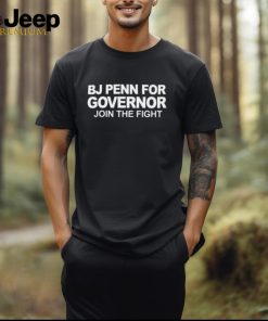 [Front & Back] BJ Penn For Governor Shirt