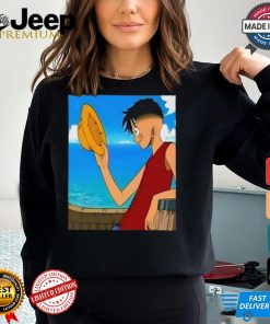 Funny Ahh Haircut Luffy t shirt