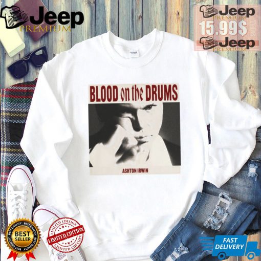 Funny Blood on the drums digital album shirt