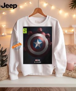 Funny Captain america brave new world marvel studio only in theaters february 14th 2025 home decor poster shirt