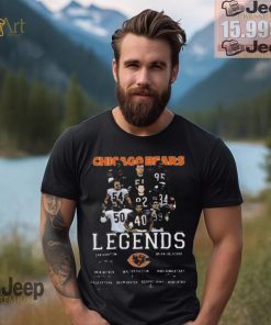 Funny Chicago bears legends signatures 2024 shirt