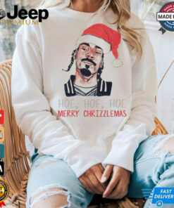 Funny Christmas Snoop Dogg Hoe Hoe Hoe Merry Chrizzlemas T Shirt