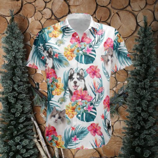 Funny Custom Face For Men, Women   Personalized Photo Hawaiian Shirt