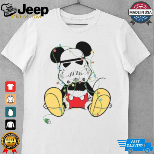 Funny Disney Mickey Stormtrooper Christmas Shirt