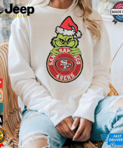 Funny Grinch San Francisco 49ers Logo shirt