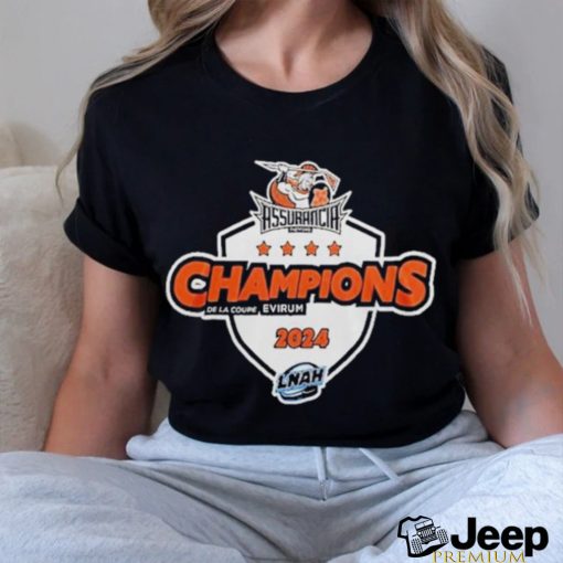 Funny LNAH Thetford Assurancia Champions De La Coupe Evirum 2024 Shirt