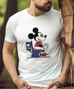 Funny Mickey Mouse Kansas City Chiefs VS Baltimore Ravens Shirt