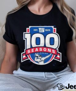 Funny New York Giants Starter 100th Season Prime Time Logo Shirt