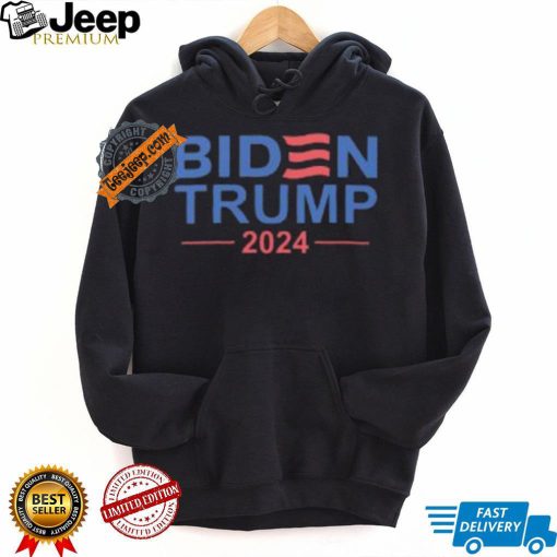 Funny President Biden Shirt Vice President Trump 2024 Usa Election T Shirt Gift Political Humor Democrat Republican T Shirt