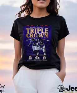 Funny Ravens Defense Triple Crown shirt