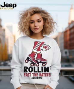 Funny Rollin Past The Hatters Kansas City Chiefs roller skates shirt