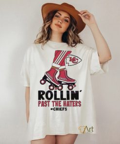 Funny Rollin Past The Hatters Kansas City Chiefs roller skates shirt