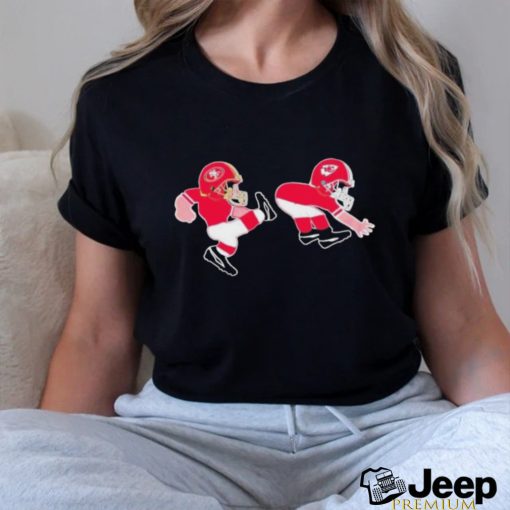 Funny San Francisco 49ers Kicks Kansas City Chiefs Shirt