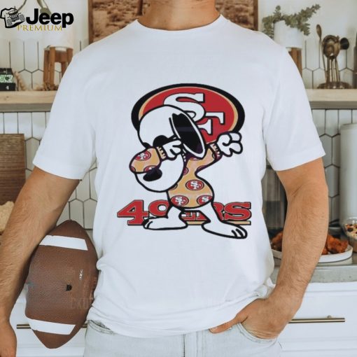 Funny San Francisco 49ers Snoopy Logo 2024 shirt