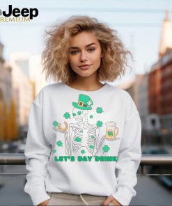 Funny Skeleton Lets Day Drink shirt