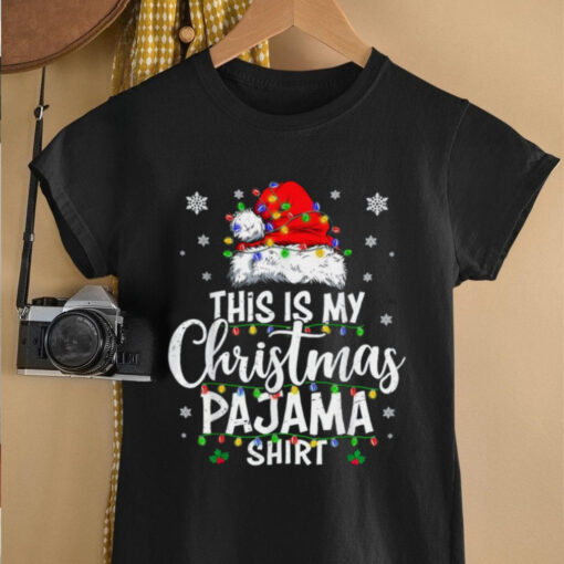 Funny This Is My Christmas Pajama Shirt Lights Men Women Gift Unisex T Shirt