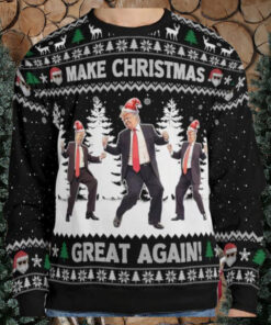 Funny Trump Dancing Ugly Sweater