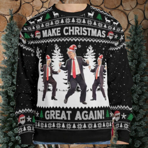 Funny Trump Dancing Ugly Sweater