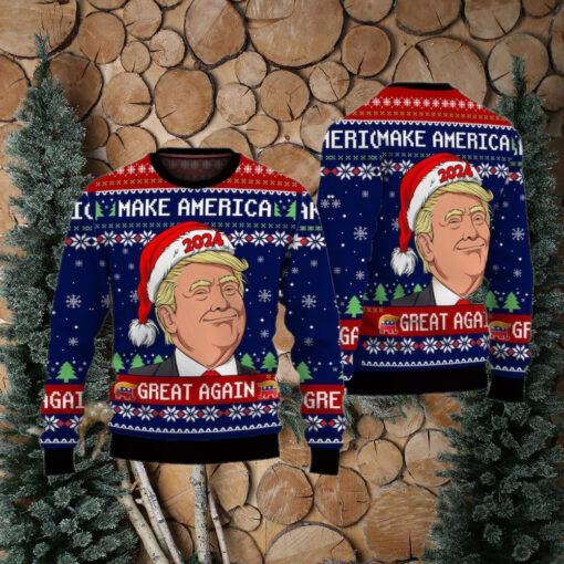 Funny Trump President Christmas Sweater