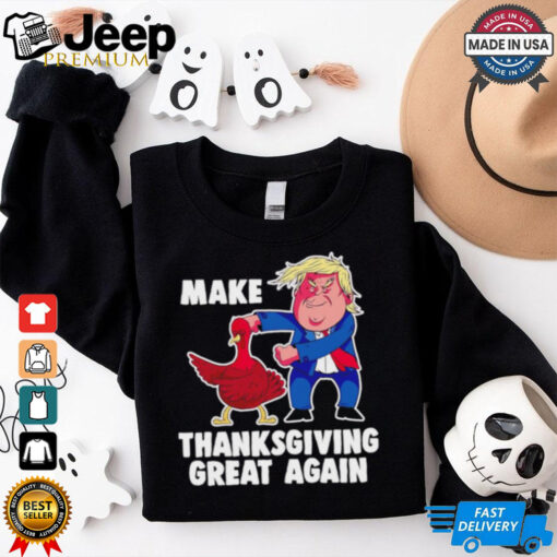 Funny Trump Turkey Floss Gift Cartoon shirt