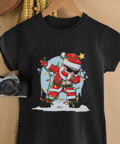 Funny Xmas Lover I Ugly Christmas I Dabbing Santa Claus shirt