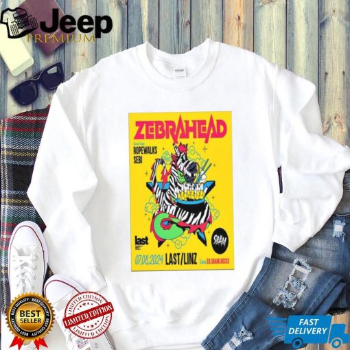 Funny Zebrahead tour in pont rouge qc on jul 8 2024 shirt