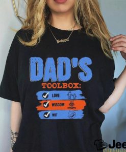 Funny dad’stoolbox love, wisdom wit Father’s Day shirt
