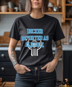 Funny decker reported as eligible Detroit Lions shirt