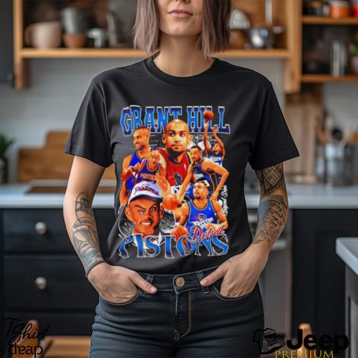 Funny grant Hill Detroit Pistons NBA basketball graphic shirt