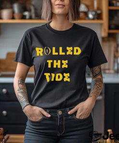 Funny rolled The Tide Michigan Beats Alabama Football Shirt