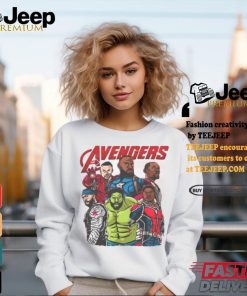 Funnyahhtees Merch Shop Avengers Usa Basketball Shirt