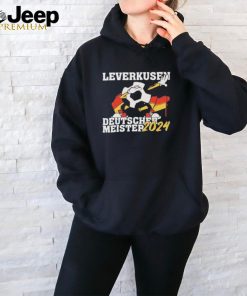 Fußball Verein Leverkusen Deutscher Meister 2024 Tanzender Fußball Fan Heimat Westfalen T Shirt