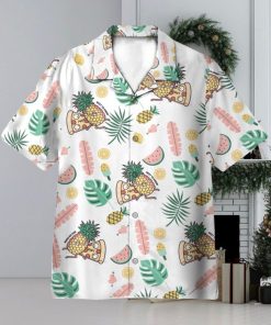 Fuuny Food Pizza Pineapple Need To Know 3D Hawaiian Shirt Summer Vaction Gift