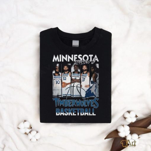 Official Minnesota Timberwolves Starting 6 Basketball Shirt