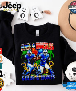 GIbbs and Monty graphic shirt