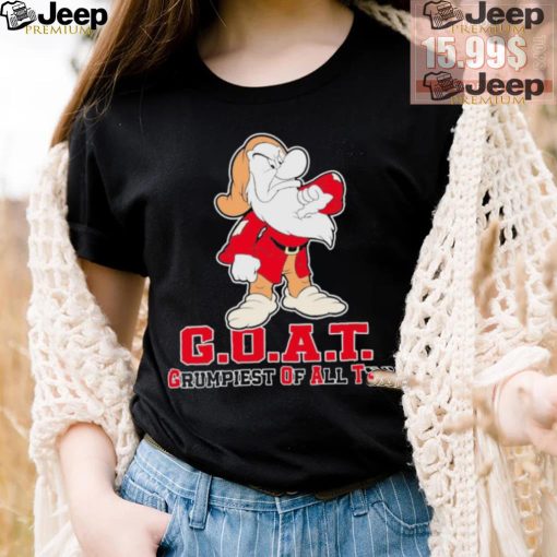 GOAT Grumpiest Of All Time Seven Dwarfs T Shirt