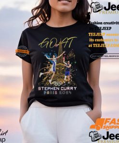 GOAT Stephen Curry Paris 2024 T Shirt