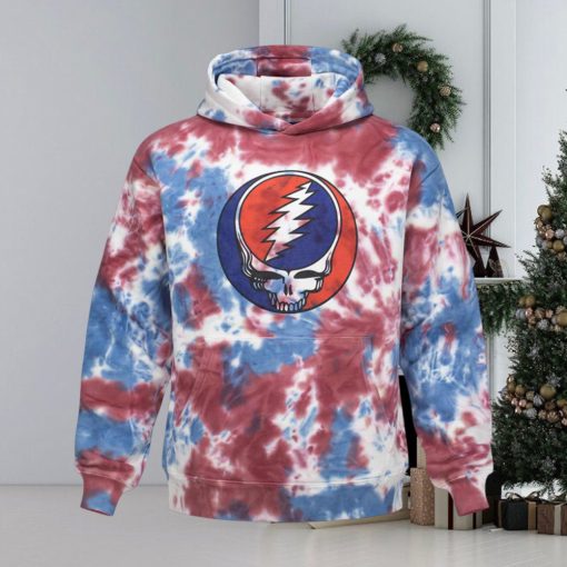 GRATEFUL DEAD PULLOVER HOODIE IN TIE DYE