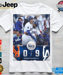 Game 1 Los Angeles Dodge 9 0 New York Mets MLB 2024 NLCS Final Score t shirt