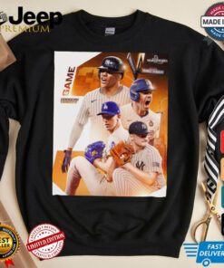 Game 3 Dodgers Vs Yankees The World Series is back in the Bronx for the first time in 15 years Poster t shirt