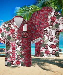 Gamecocks Tropical Love Ocean Hawaiian Shirt