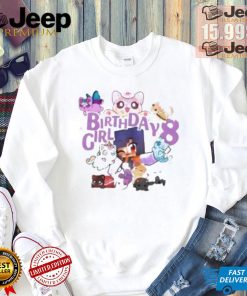 Gamer Birthday Girl Gamer Cat Shirt