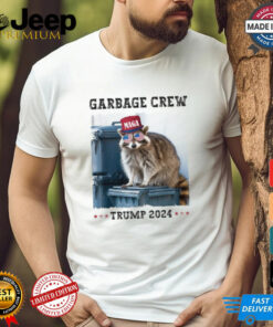 Garbage Crew Maga Trump 2024 Raccoon T shirts