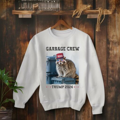 Garbage Crew Maga Trump 2024 Raccoon T shirts