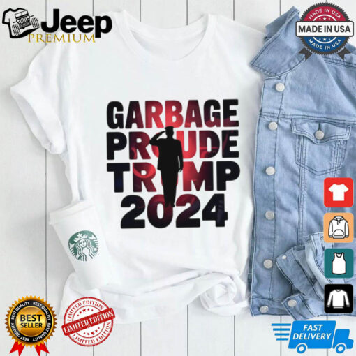 Garbage For Trump Rides In Garbage Truck shirt