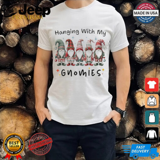 Garden Gnomes Christmas Hanging With My Gnomies Shirt