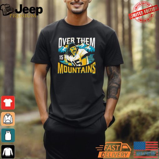 Gardner Minshew Las Vegas Raiders 15 over them mountains Shirt