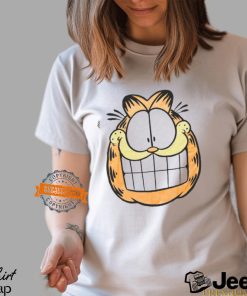 Garfield Big Face 90s White Shirt