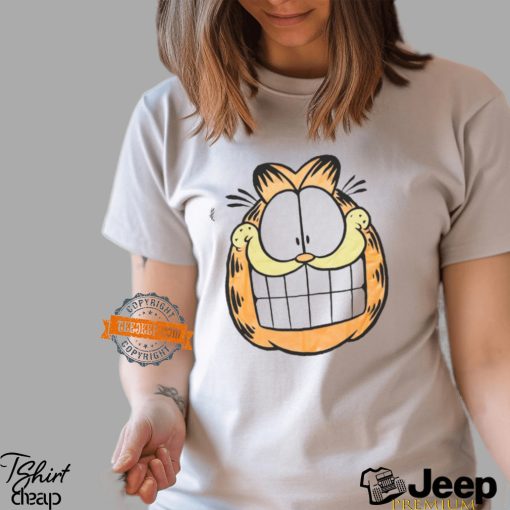 Garfield Big Face 90s White Shirt